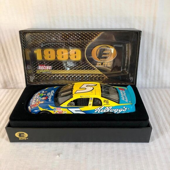 Terry Labonte #5 Kellogg's/ Nascar Racers 1999 Monte Carlo Elite 1:24 Die Cast C - Picture 2 of 8